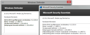 defender vs mse versions